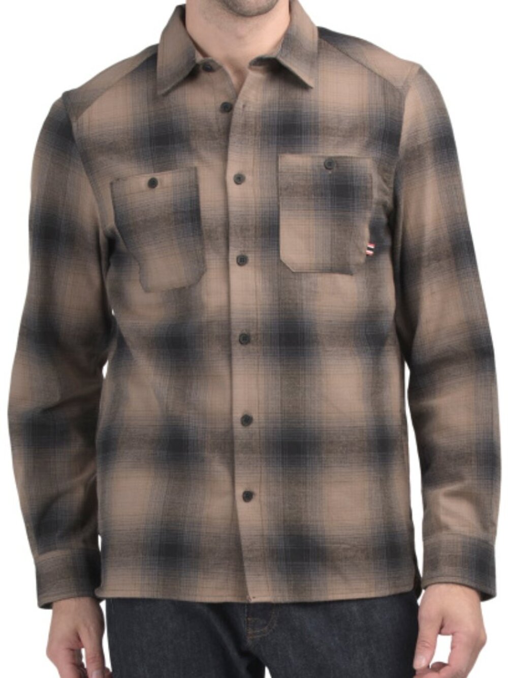 Flannel Button-Up Shirt - Hunter